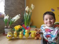 Zajęcia zdalne - Zajączek Wielkanocny